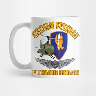 1st Avn Bde Vietnam with Aircrew Wings Mug